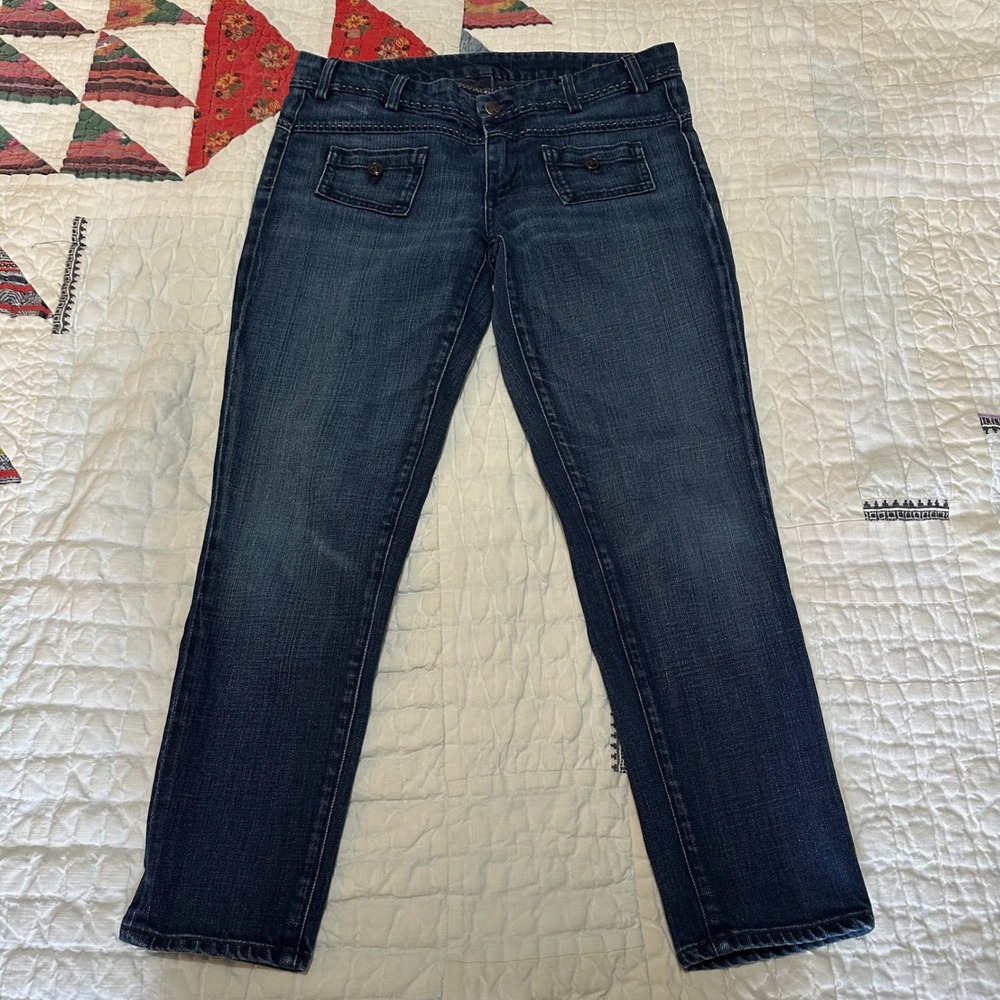 Citizens of Humanity Jeans Dark Wash Front Flap Pocket 31x26